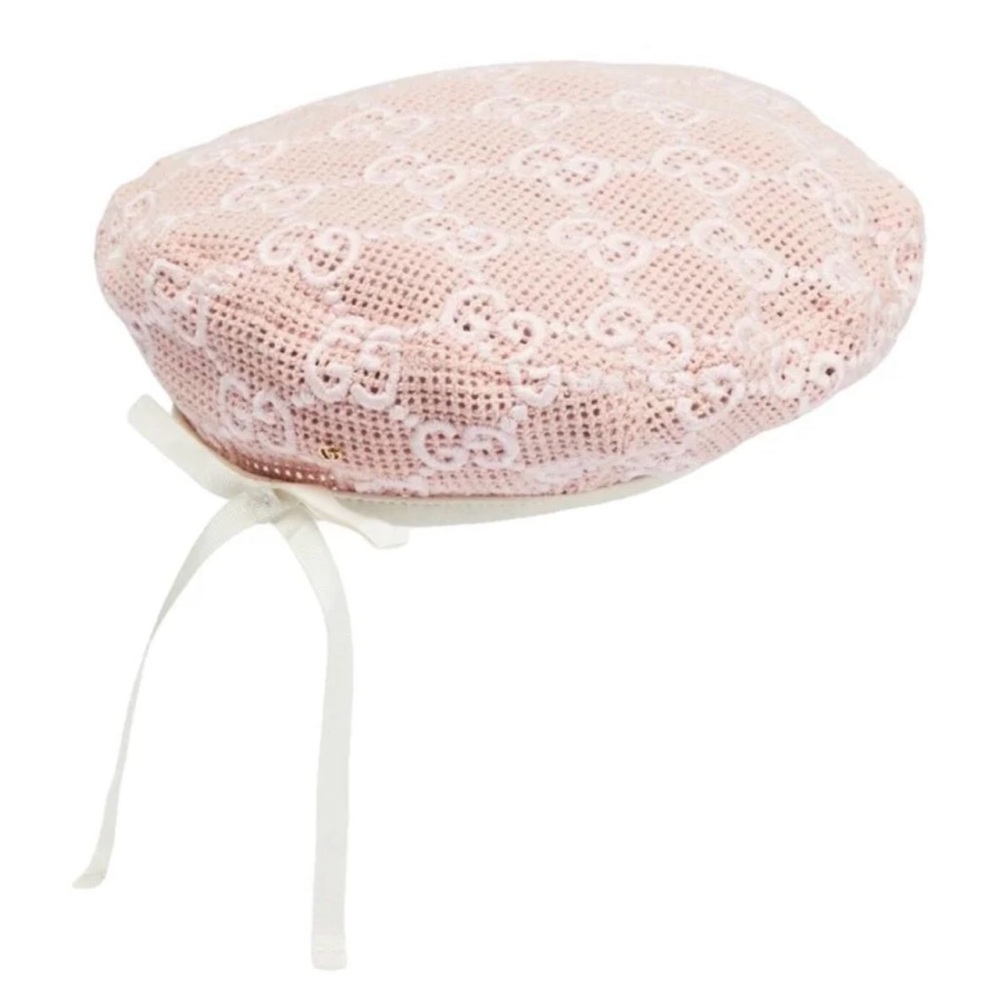 Gucci Pink Lace Hat